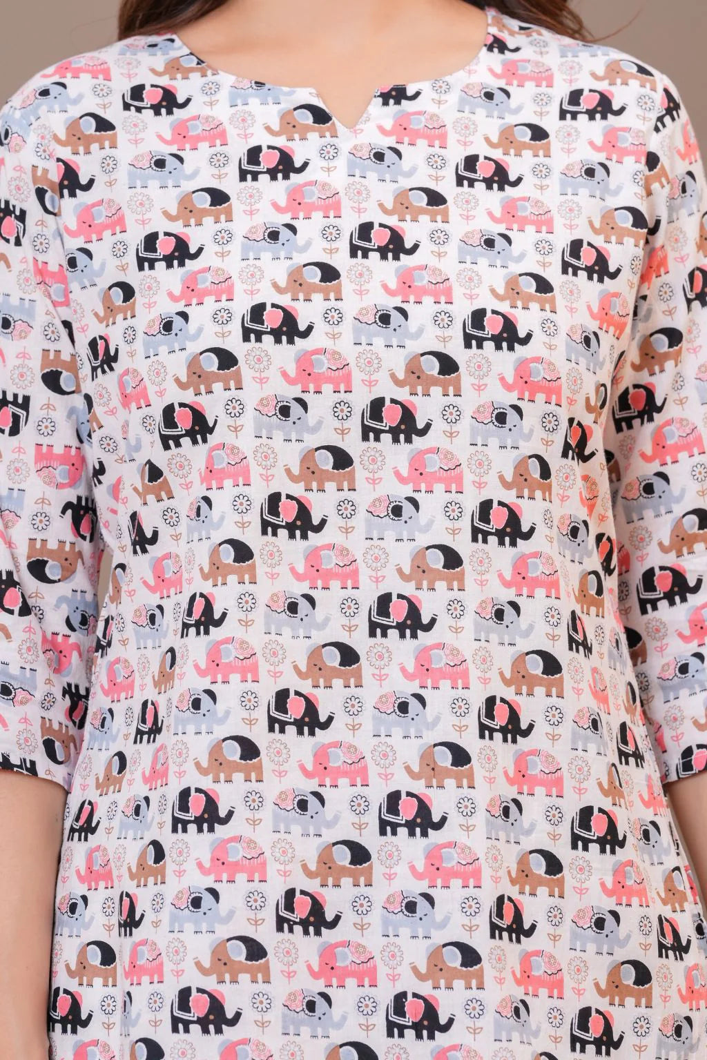Little Jumbo Printed Cotton Loungewear Set