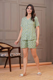 Tiny Trunks Printed Cotton Loungewear Set