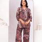 Boho Paisley Printed Loungewear Set
